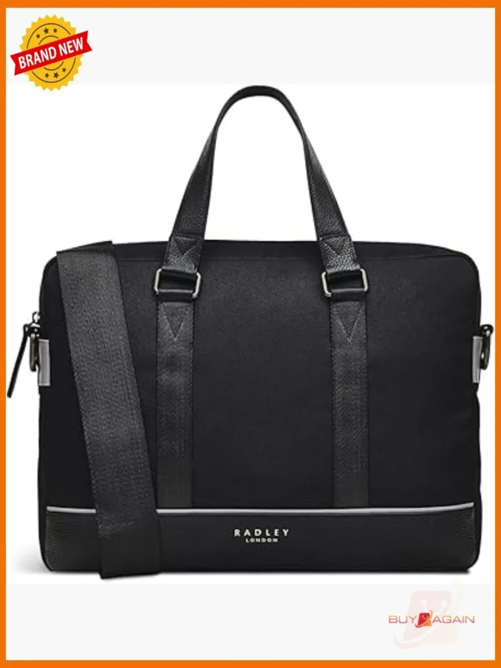 Men's Medium Leather Satchel Bag Laptop 13